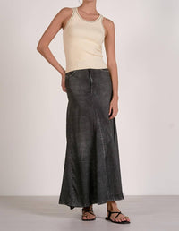 Elan - Women's Lara Contrast Knit Tank Top