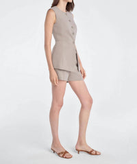 Favorite Daughter - Clocking In Long-line Vest Top