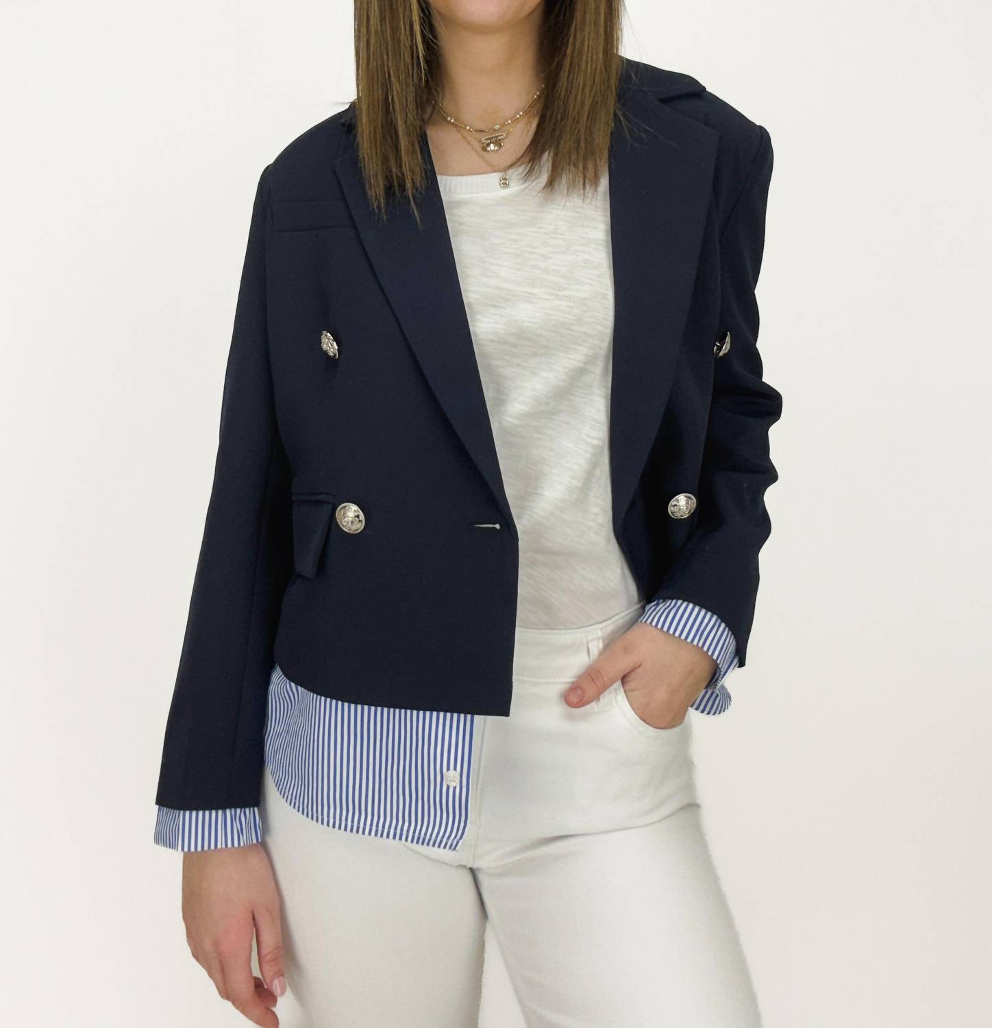 Dolce Cabo - Hampton Layered Blazer