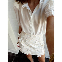 Elliatt - Butterfly Appliqué Mini Skirt