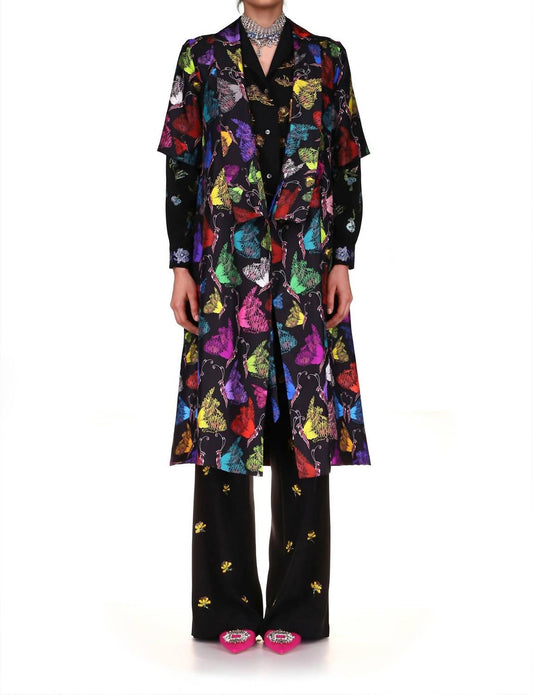 Libertine - Mille Papillons Short Sleeve Wrap Dress