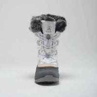 Kamik - Women's Momentum3 Pull On Rounded Toe Waterproof Fur Trim Ankle Snow Boots