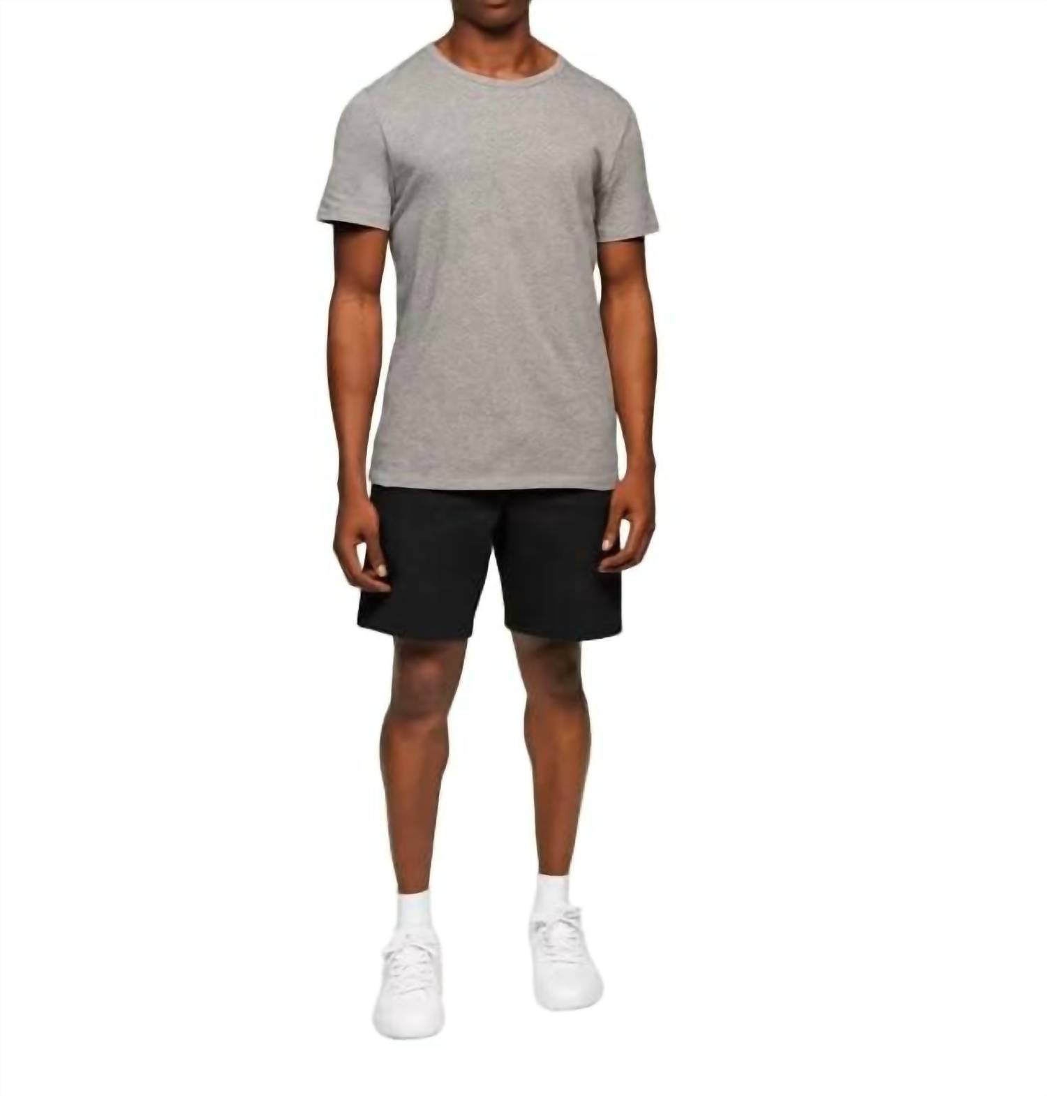 On Men's Movement Top in grey - men's t-shirt