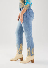 Fdj - Pull-On Pencil Ankle Denim