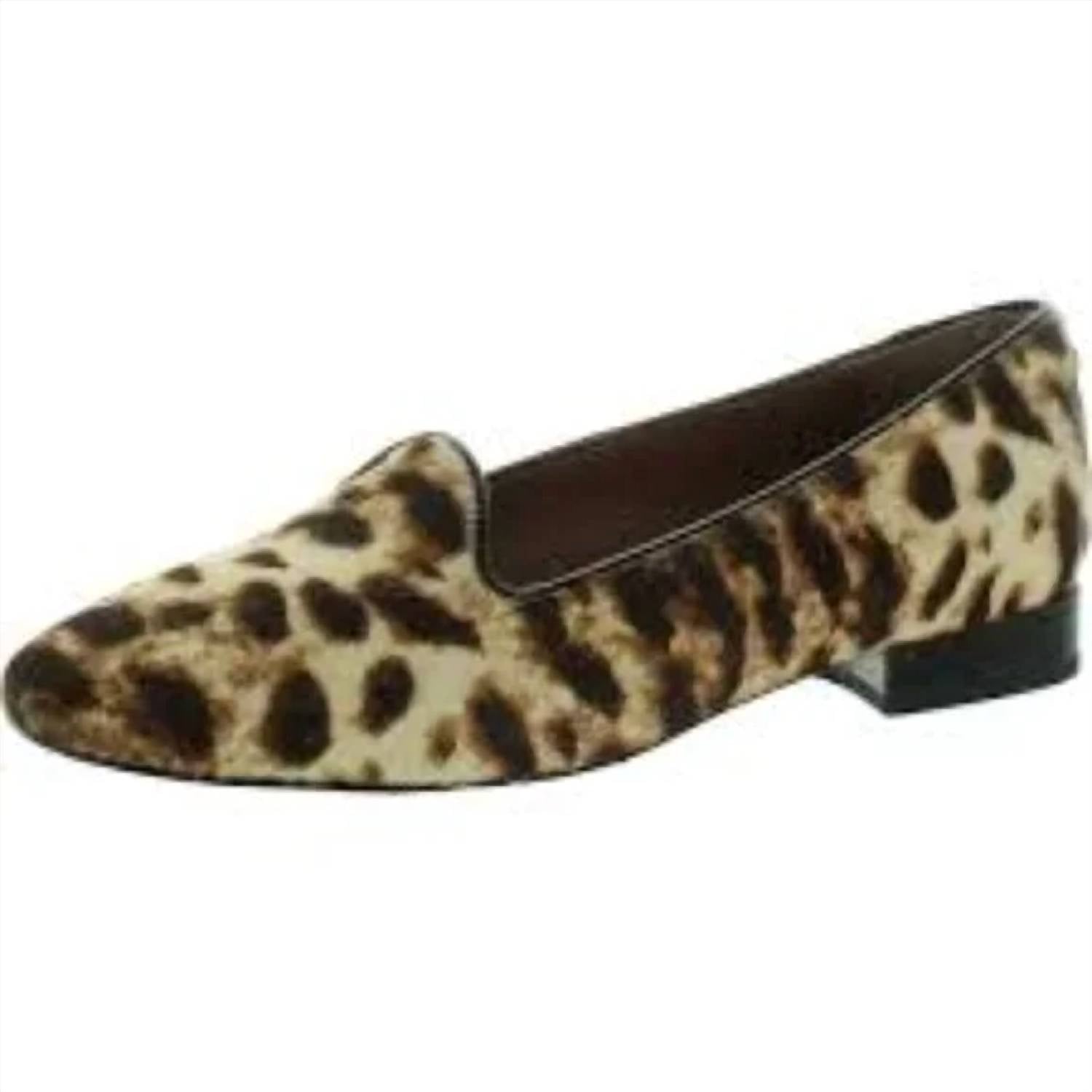 Donald Pliner - Women's Reena Calf Hair Cushioned Footbed Flat Shoes