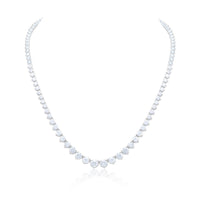 Diana M Jewels - Women's Grand 15.15 Carat Diamond Tennis Necklace