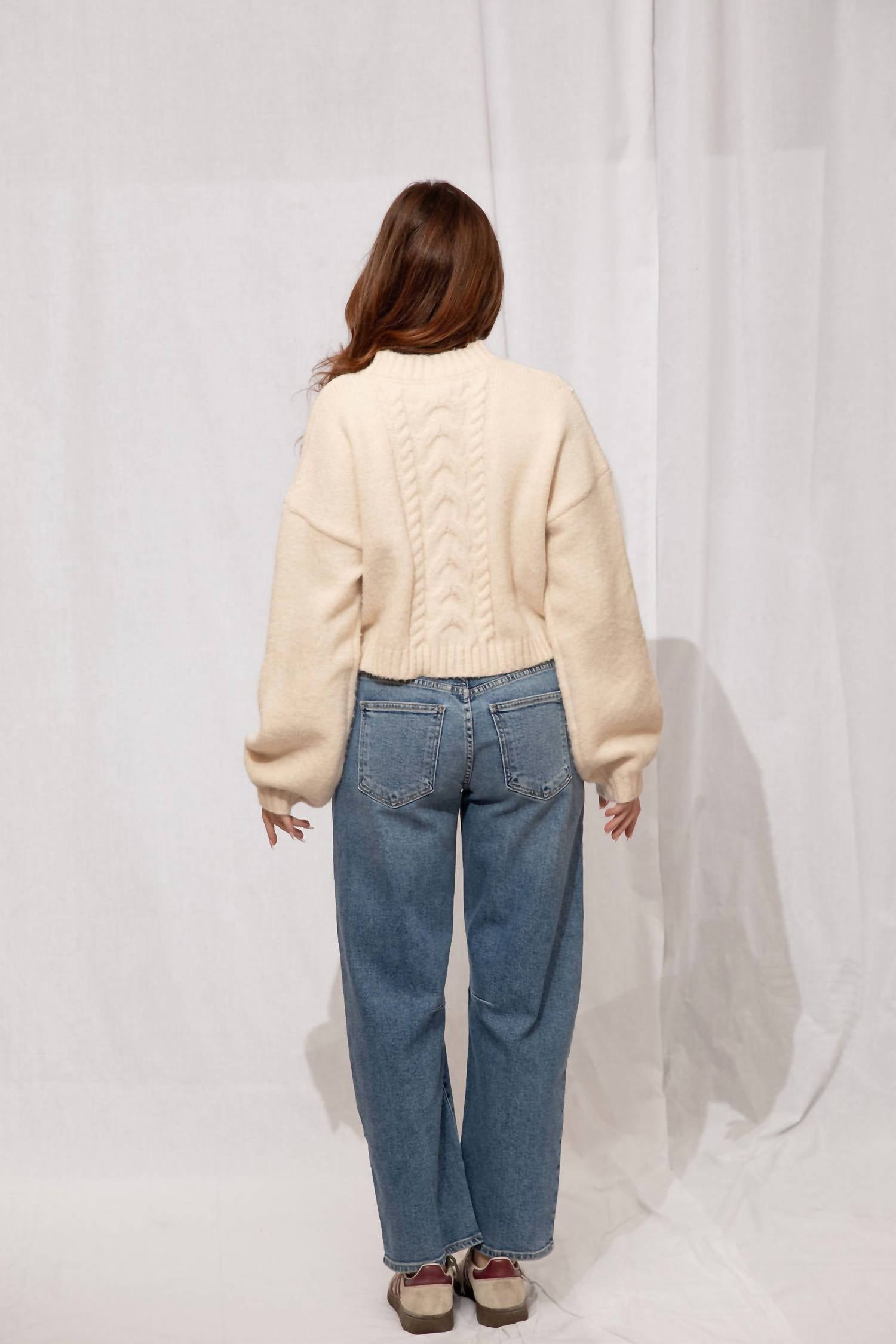 Loucia - Women's Ralph Cable Knit Cardigan