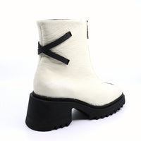 Hoola White Bootie