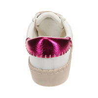 Corkys Footwear Women's Friend Zone Sneaker in white pink - women's sneaker - view 7
