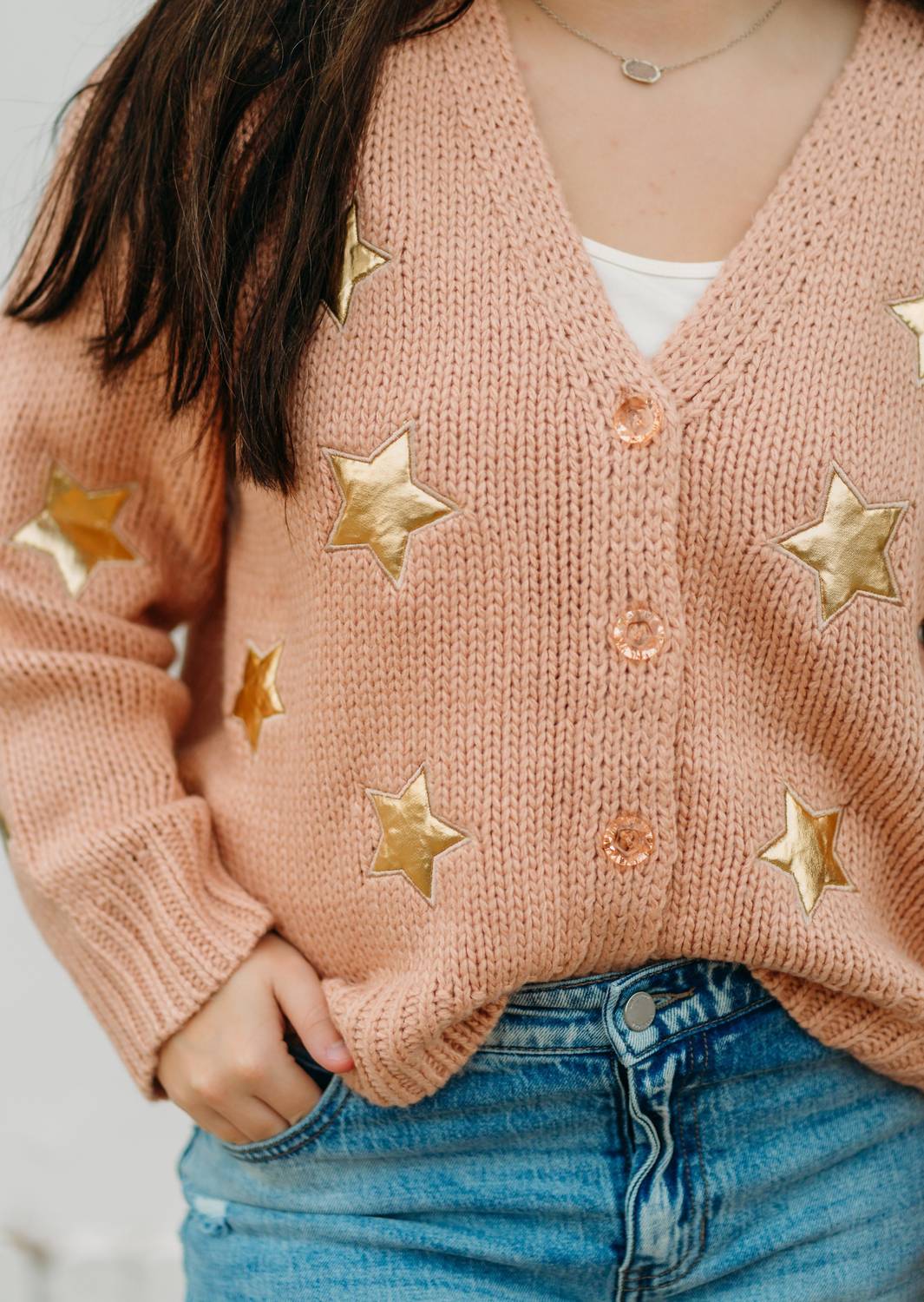 Ivy Jane - Gold Star Cardigan