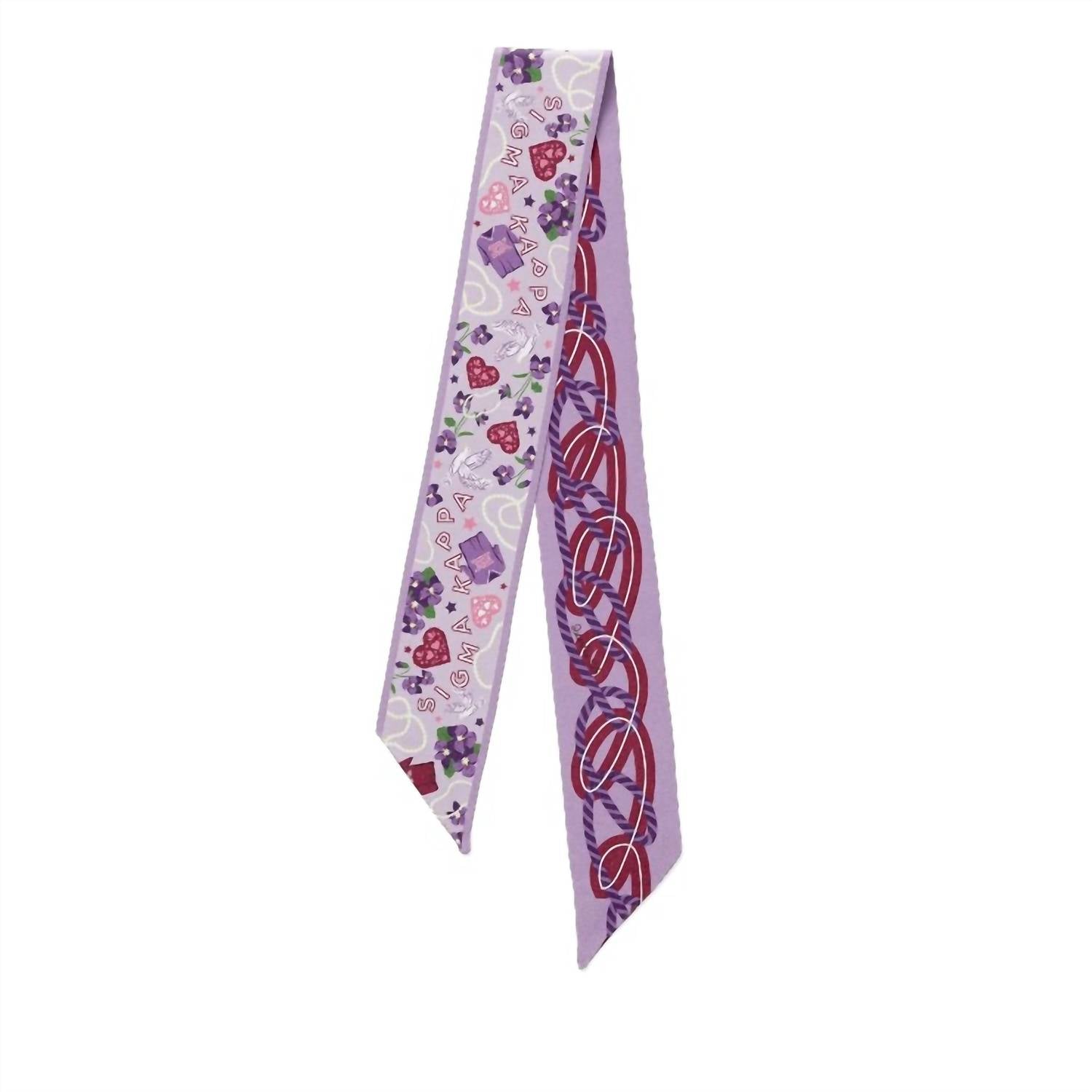 Saturday Silks - Women's Sigma Kappa Twilly Scarf