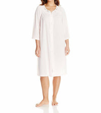 Shadowline Lingerie - Short 3/4 Sleeve Button Down Robe