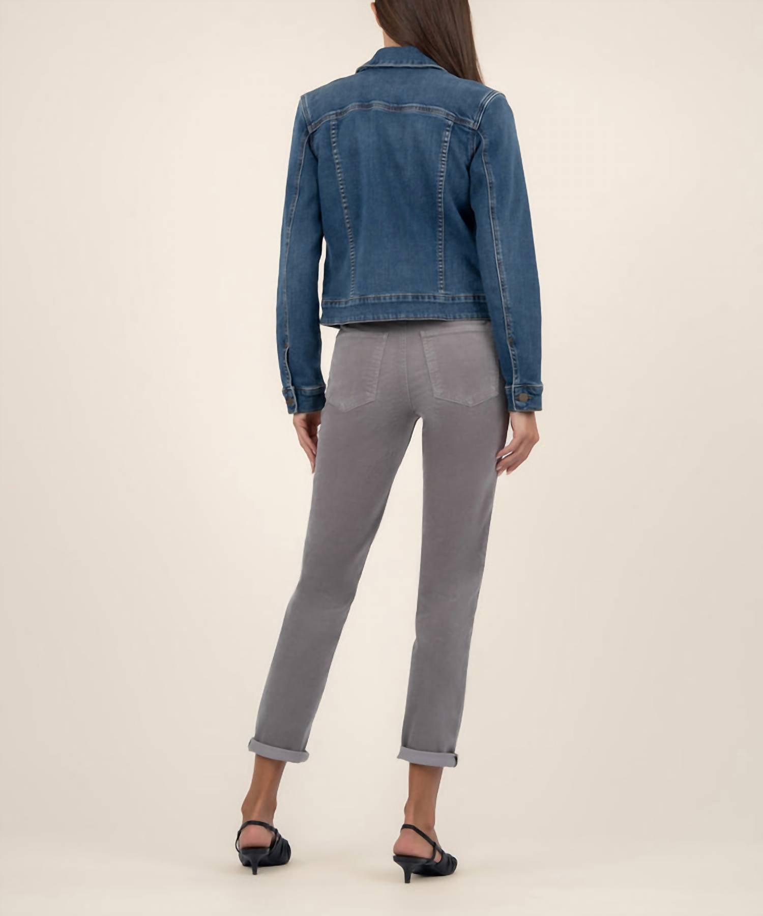Kut From The Kloth - Julia Dark Wash Jacket