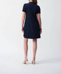Joseph Ribkoff - A-line Textured Dress