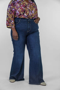 Nydj - Mia Palazzo Jean With High Rise - Plus