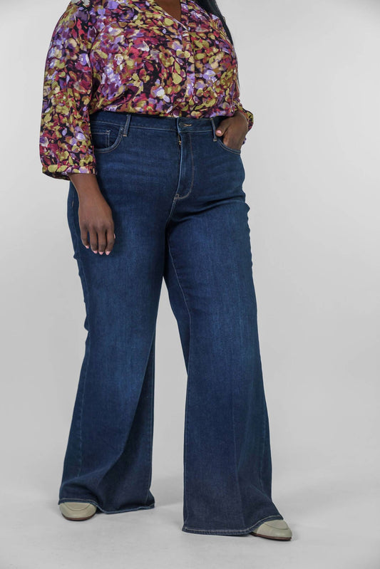 Nydj - Mia Palazzo Jean With High Rise - Plus