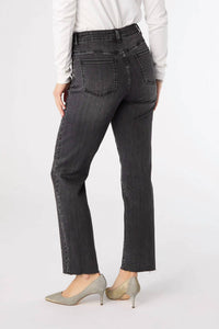 Coco + Carmen - Everstretch Straight Ankle Jean With Front Rhinestones