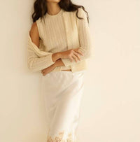 Dôen - Danae Cashmere Cable Cardigan