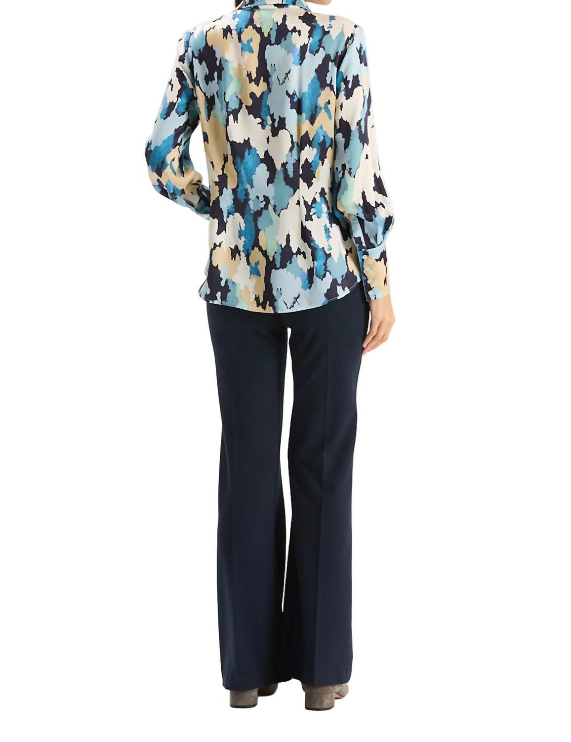 Tyler Boe - Chloe Silk Clouds Shirt