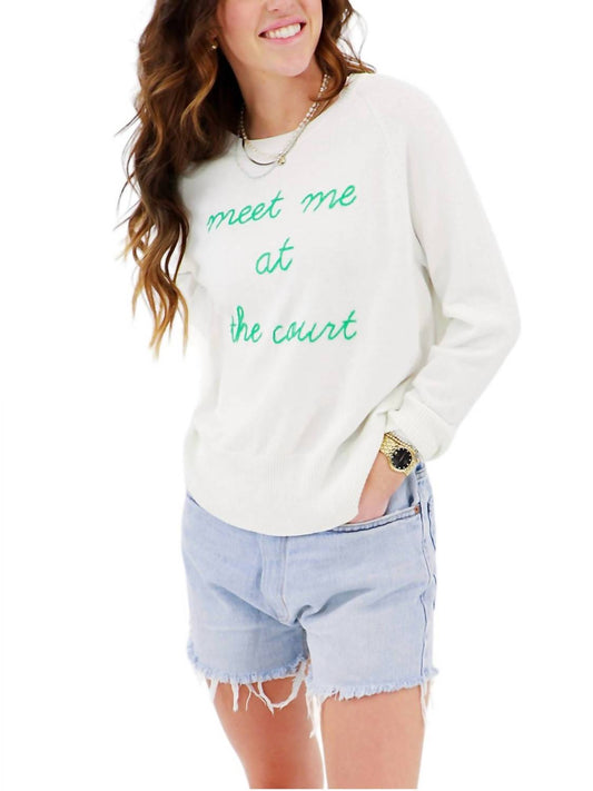 Golden Sun - Meet Me at the Court Sweater