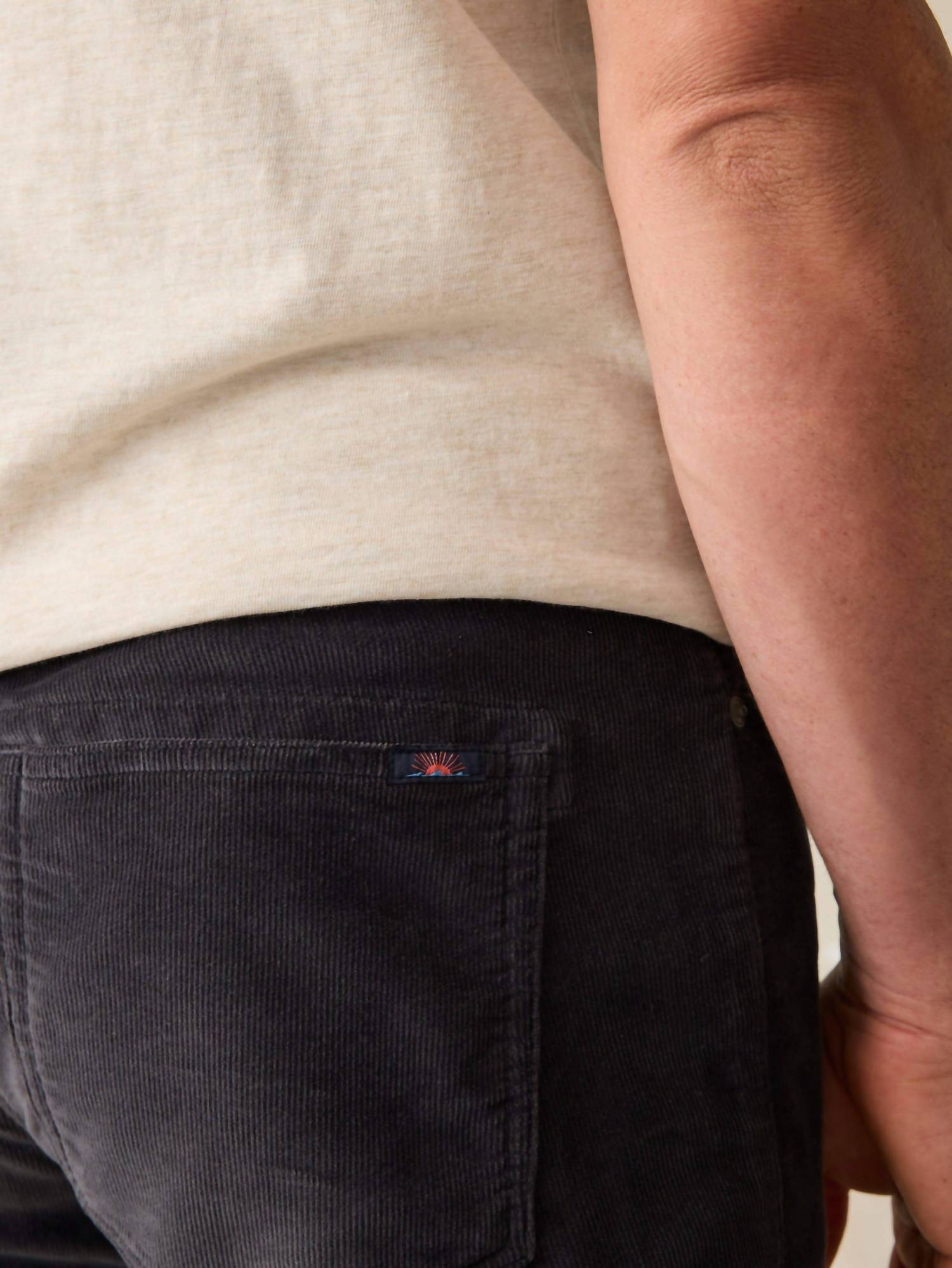 Faherty - Stretch Terry Corduroy 5 Pocket Pant