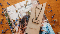 Statement Peace - Women's Live Free Drop Necklace