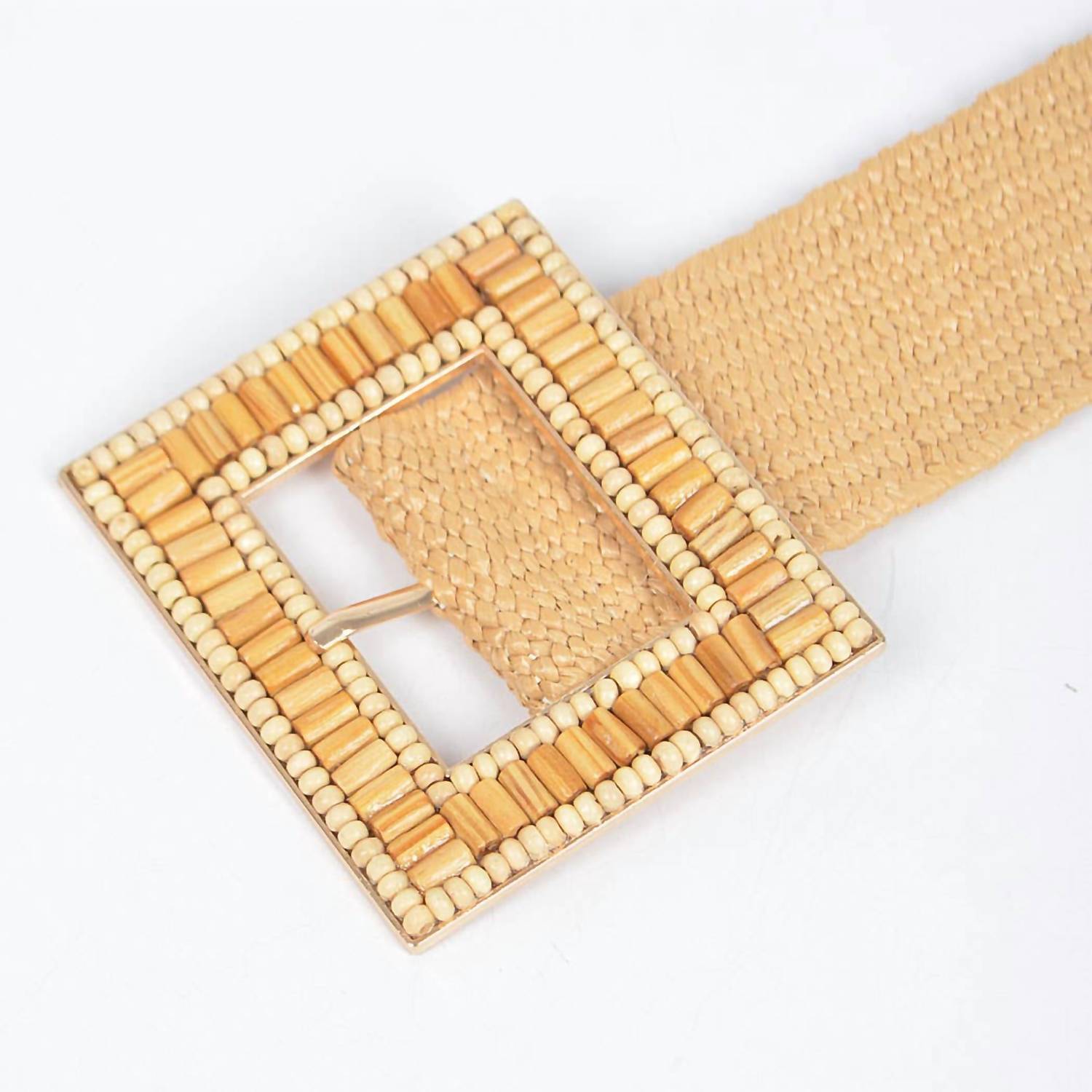 3Am By H&D Accessories - Women's Handmade Buckle Elastic Belt