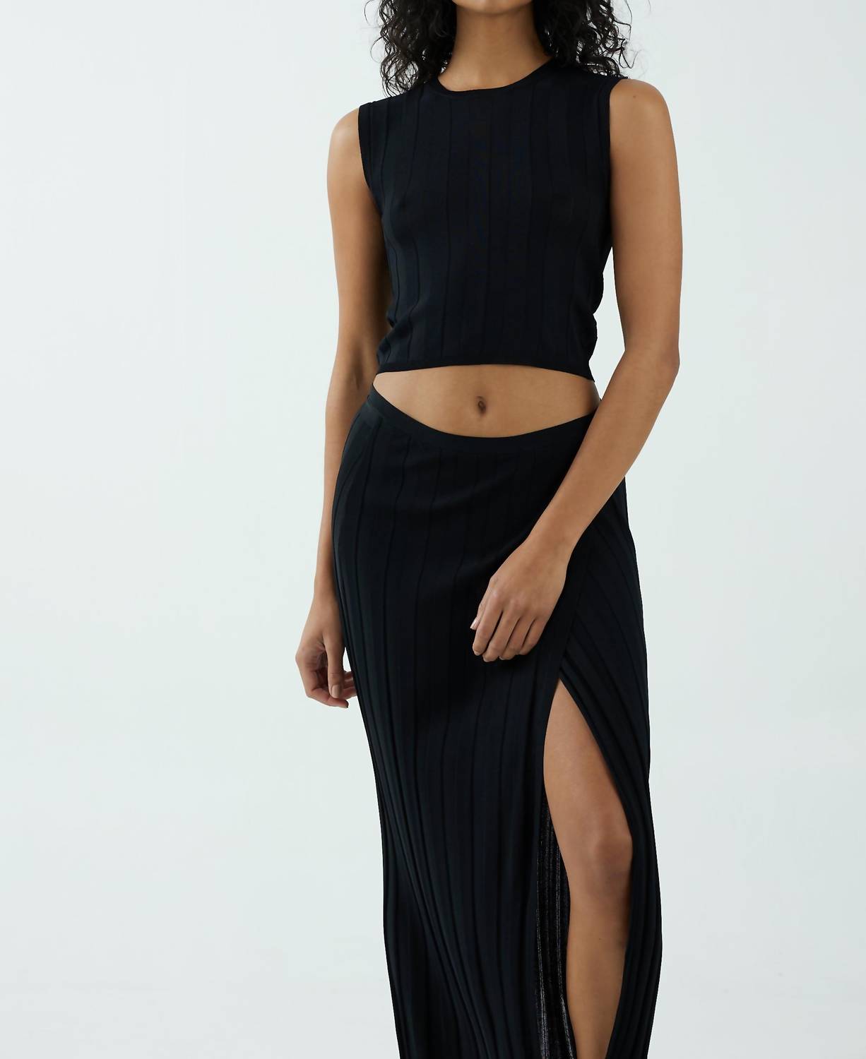 Third Form - LIASON KNIT WRAP SKIRT