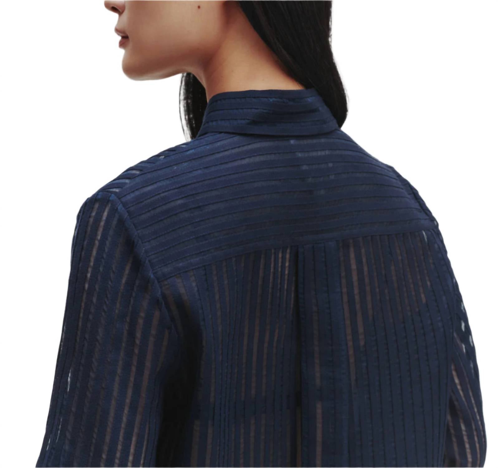 Twp - Boyfriend Silk Organza Shirt