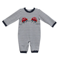 Zuccini Kids - Baby Boy's Car Appliqué Luke Bubble Romper