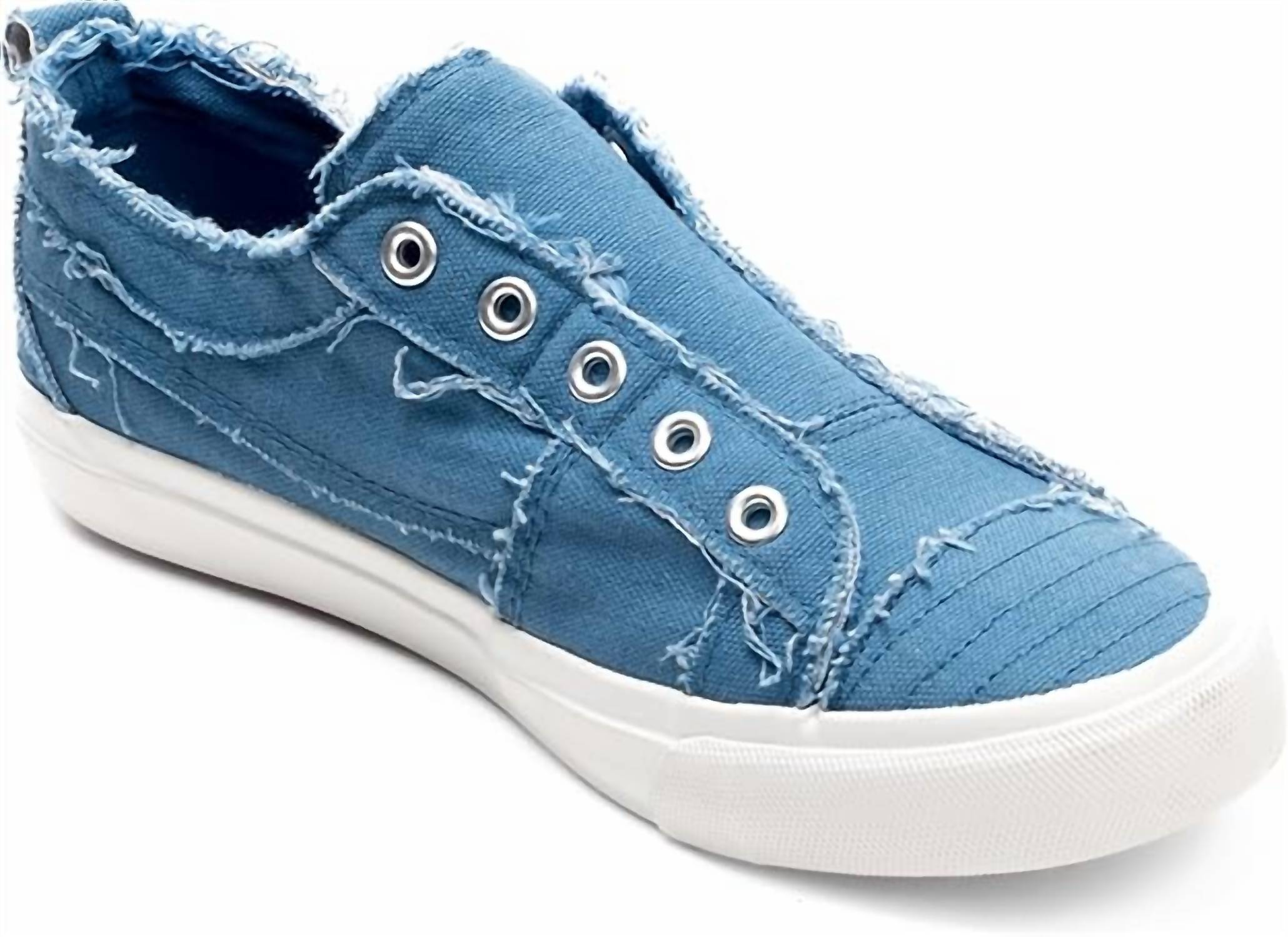 Corkys Footwear Women's Babalu Low Top Sneaker in blue - women's sneaker