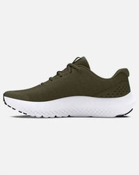UNDER ARMOUR Boy's Surge 4 Running Shoes in forest green - kids' sneaker - detail view