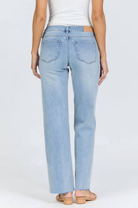 Dear John Denim - Drew Straight Leg Low Rise Jeans