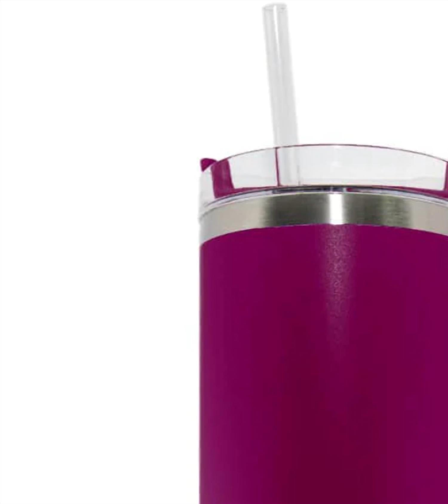 Katydid - 40 Oz Insulated Stainless Steel Tumbler With Handle