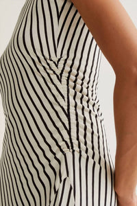 Compania Fantastica - Striped Long Dress