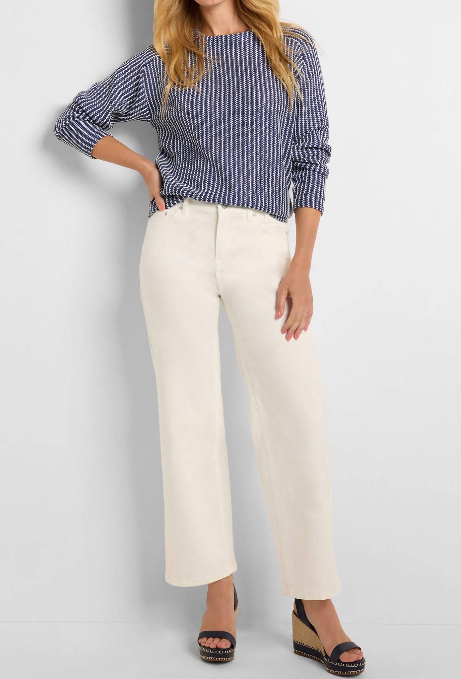 Nic + Zoe - Wide Leg Weekend Jeans