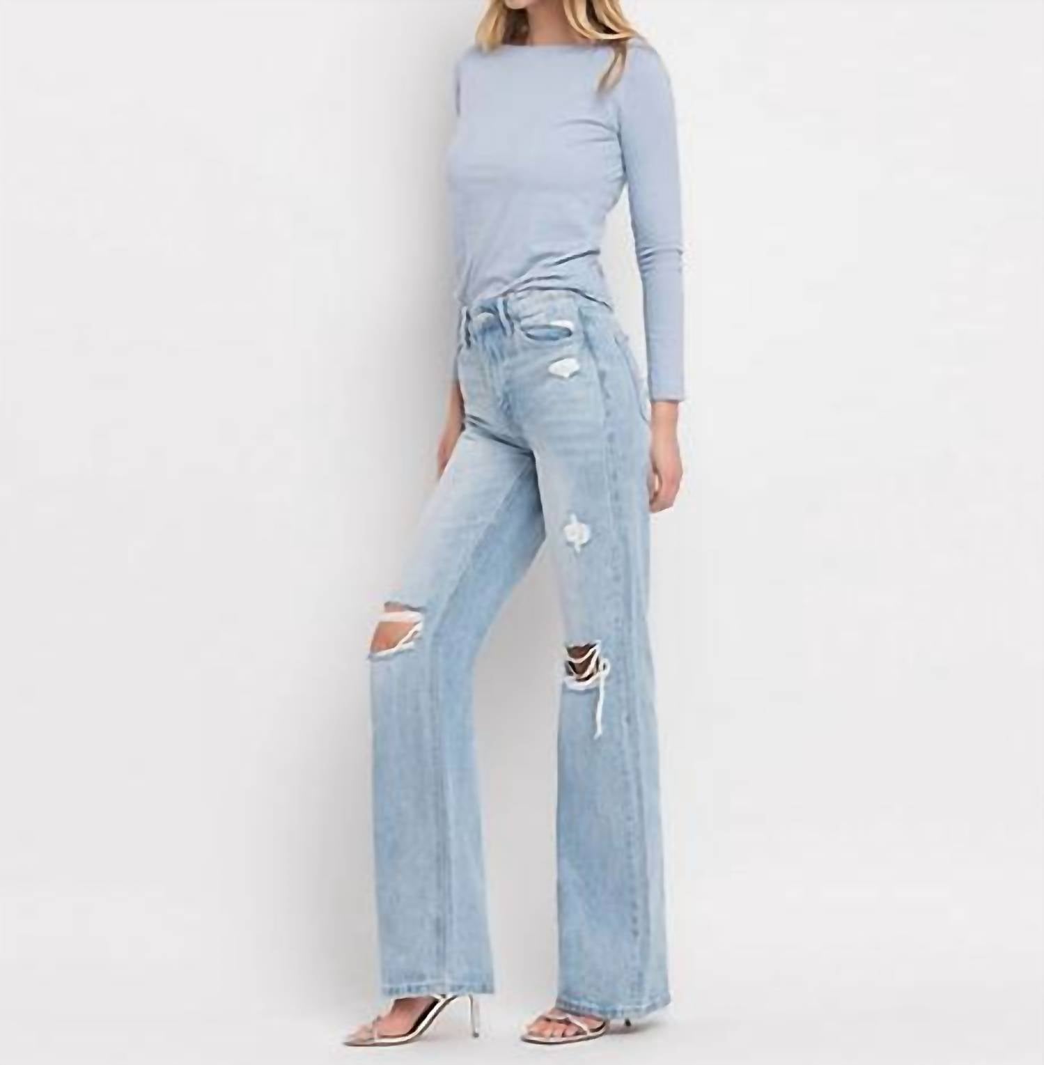 Vervet By Flying Monkey - Women's 90's Vintage Flare Jeans