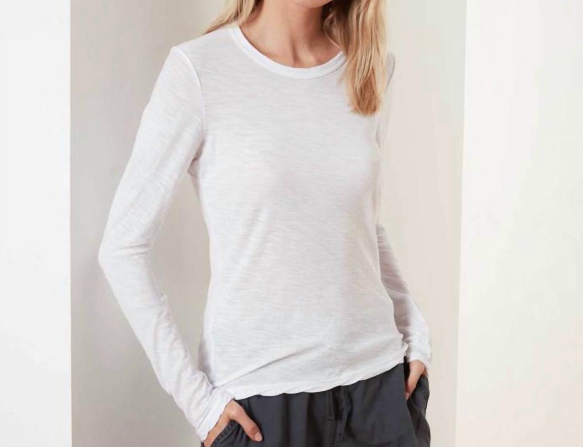 James Perse - Long Sleeve Crew Tee