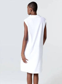 Majestic Filatures - Organic Cotton Terry Sleeveless Polo Dress