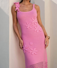 Able - Liliann Applique Maxi Dress