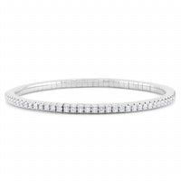 Diana M Jewels - Flexible 3.25cts Diamond Tennis Bracelet