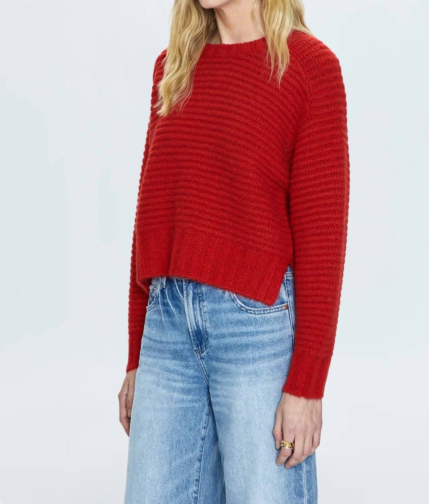 PISTOLA Adina Every Day Sweater in rouge - women's sweater - view 5