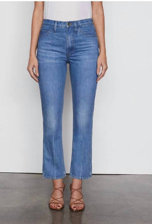 LE ITALIEN STRAIGHT LEG JEANS