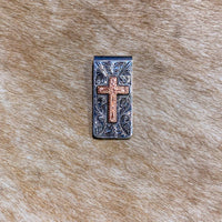 3D - Men's Cross Money Clip