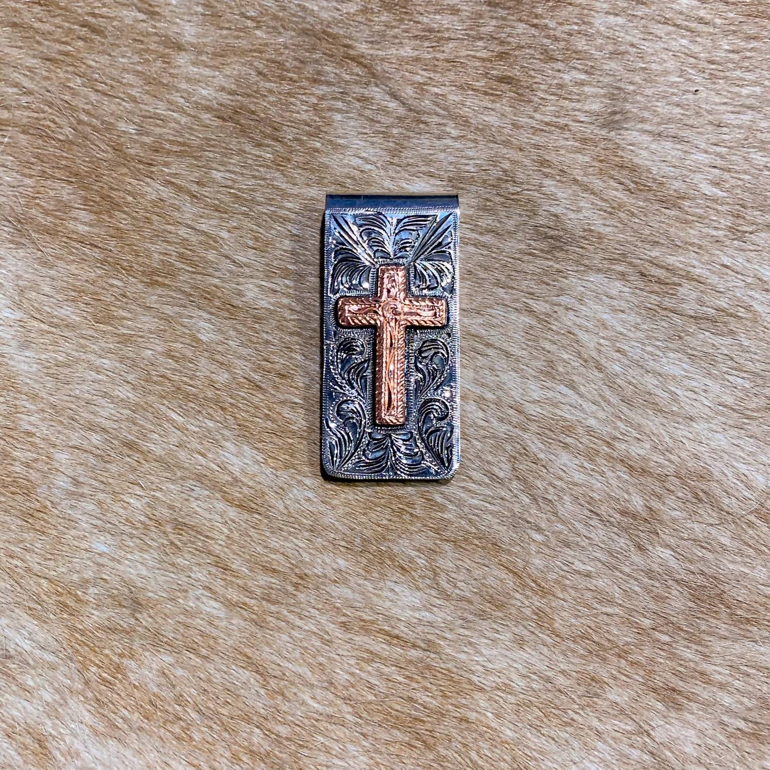 3D - Men's Cross Money Clip