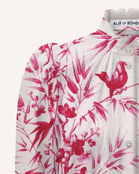 Alix Of Bohemia - Women's Artemis Rosette Swallow Shirt