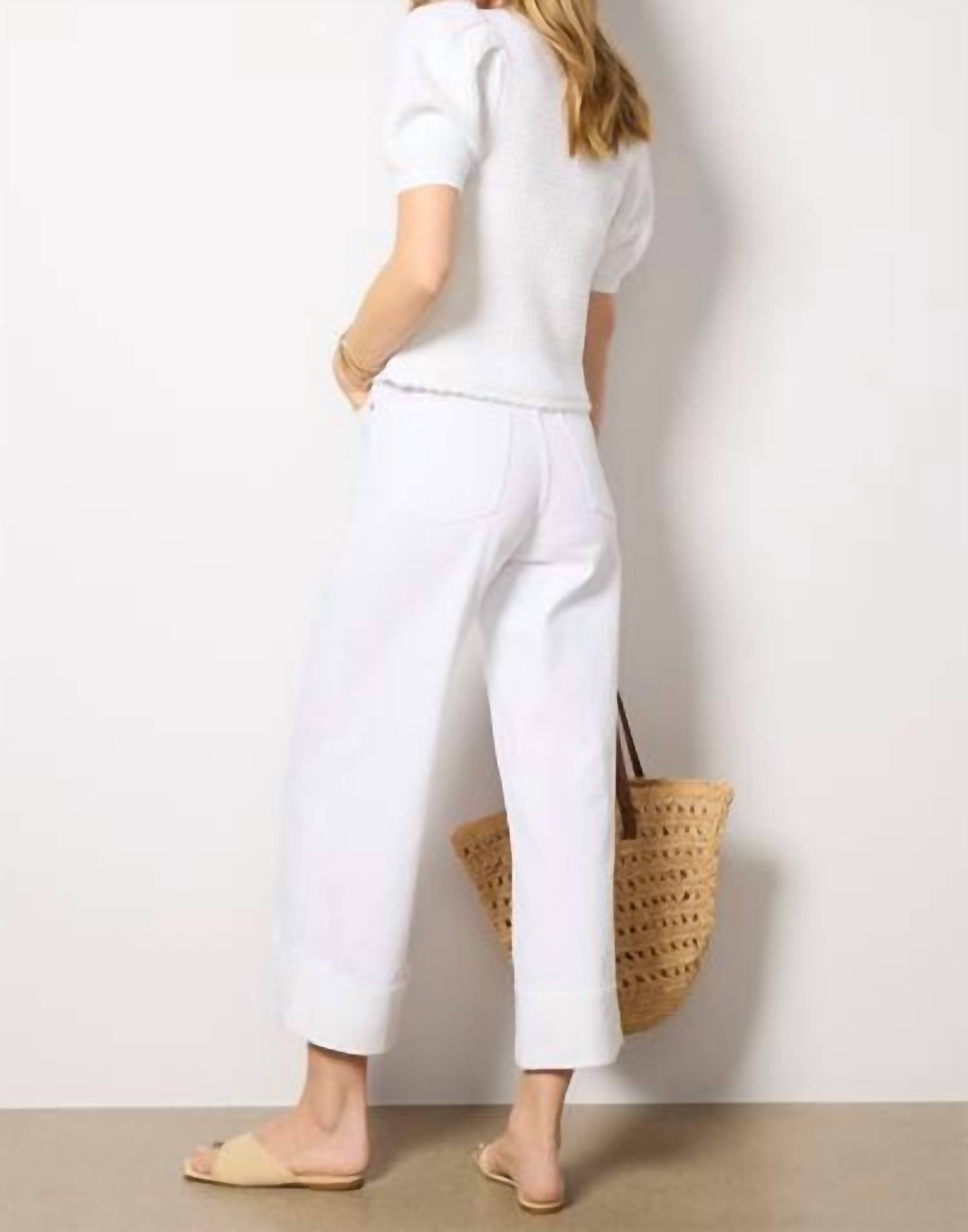 Pistola - Lana Crop With Cuff Jeans
