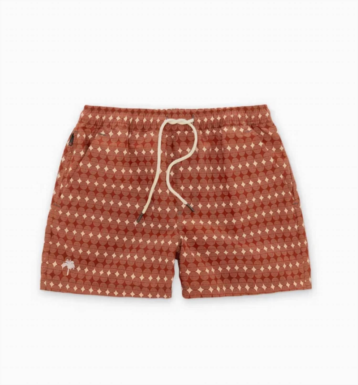Oas - Men's Bulls Eye Pull-on Swim Shorts