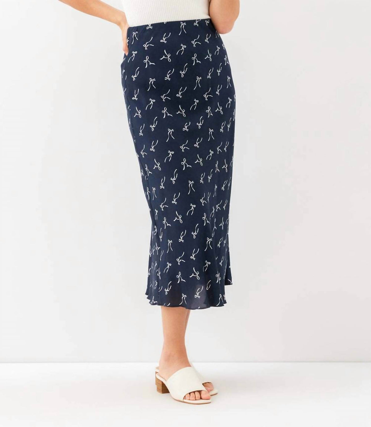 Karen Kane - Bias Cut Midi Skirt