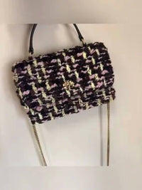 Tory Burch - Kira Tweed Mini Top Mini Bag With Handle Chain